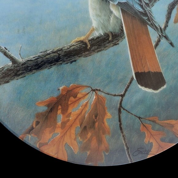 Hawk Plate Collectible 1989 Knowles American Kestrel By Daniel Smith 84-K41-74.6 - Picture 4 of 7